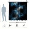 Fantasy Nebula Shower Curtain Set, Magical Style, 12 Hooks, Polyester, Bathtub Partition, Modern Bathroom Decor