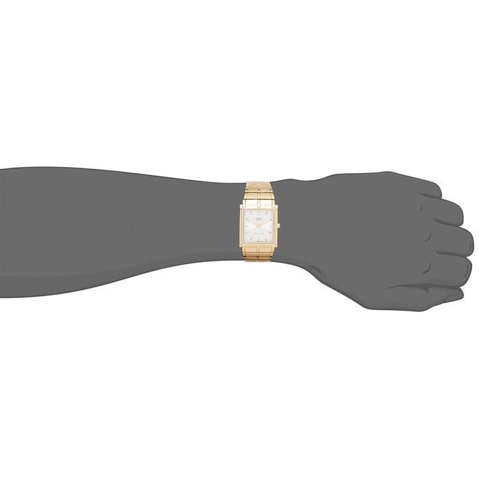 [Citizen Q&Q] Watch Analog Waterproof Metal Band QA80-001 Men's Silver/Gold