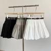 Korean Style High Waist Pleated Bud Skirt - Women's Versatile Summer Anti-exposure Short Skirt