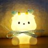 1PC Blue LED Cartoon Dragon Night Lamp – Fun Bedside Light for Kids, Friends & Holiday Gift