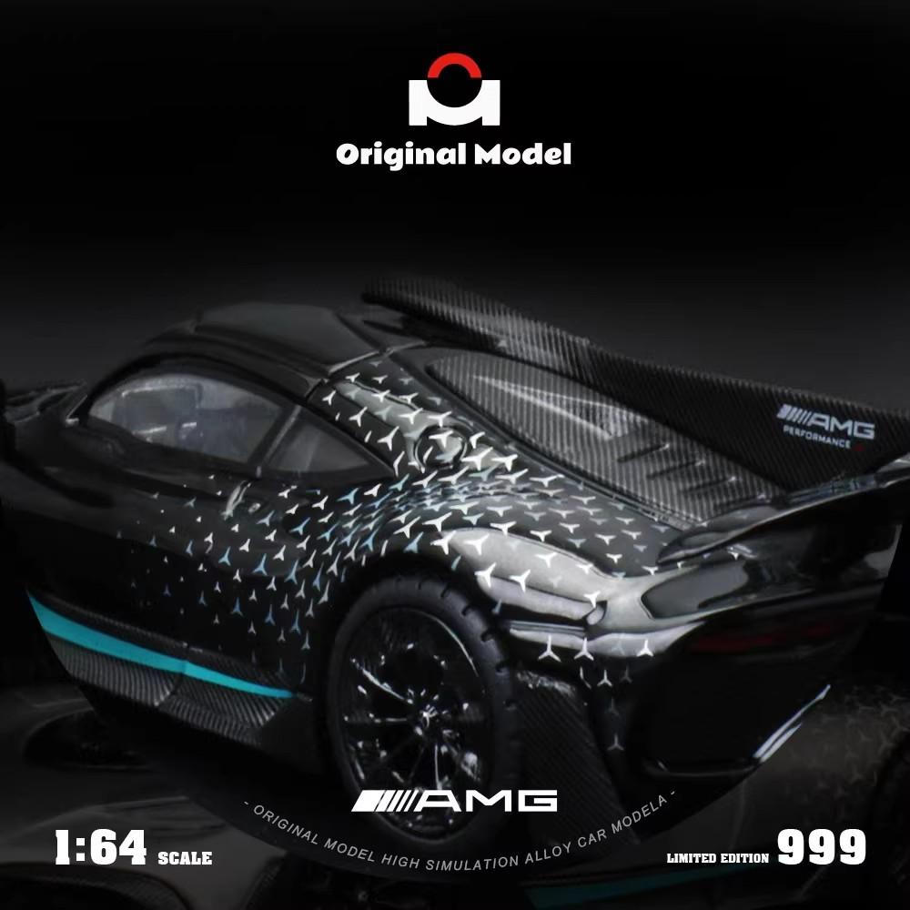 New Original Model 1:64 Mercedes Benz Amg One Alloy Miniature Diecast Model Amg One Sports Car Model Toys Kids Ornament Gift