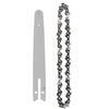 1Set for Electric Saw Chain Guide Plate Set Electric Saw Parts Garden Tool Saw Chain Kit 4/6/8 Inch Logging Pruning