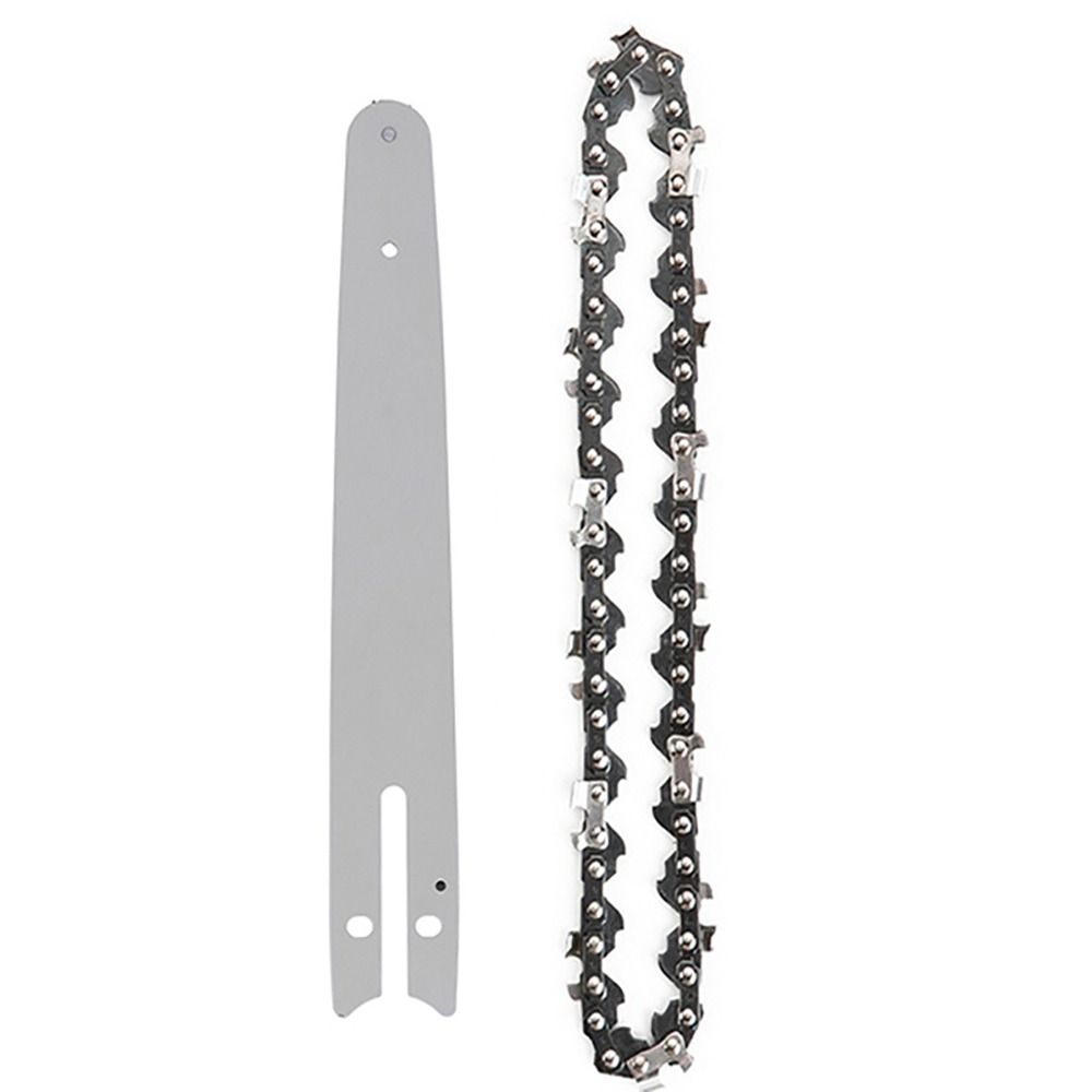1Set for Electric Saw Chain Guide Plate Set Electric Saw Parts Garden Tool Saw Chain Kit 4/6/8 Inch Logging Pruning