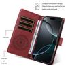 Skórzane Etui Na Telefon Do Motorola Moto G56 G86 G57 G67 G77 G06 Power G15 G05 G35 G55 G75 G85 5G Mandala Kwiat Portfel Klapka
