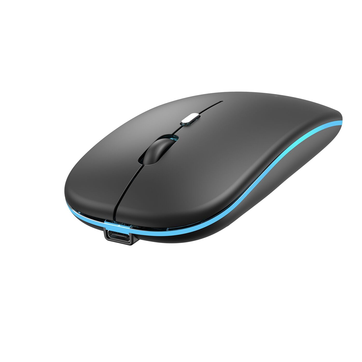 

Wireless Bluetooth Quiet DPI Fast Symmetrical Ergonomic Energy Ideal for and Everyday Use Mouse, Compact, Design, Adjustment, Lightweight, Type-C чорний