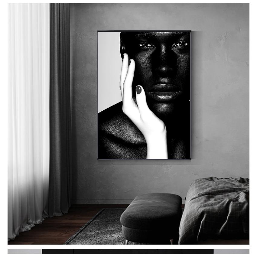 Картина маслом на холсте, постеры и принты, скандинавская настенная ...