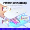 MEFA Nail Art Set 12 Colors Gel Polish UV 7ml, 6W UV Lamp, Manicure Accessories Kit, DIY Home Gifts