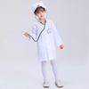 monoi Nurse Cosplay Costume for Halloween Doctor Doctor White Stethoscope e0633 Kids, Girls, Costume, Costume, Uniform, Coat, Set, (White, 130cm)
