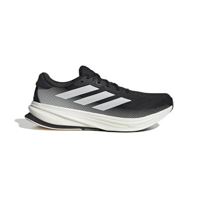 Adidas Supernova RISE 2 Wide Laufschuhe, Unisex Erwachsene, NKM90, Core Black/Zero Metallic/Crystal White (IG2168), Größe 26,5 cm