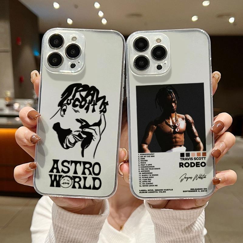 Travis Scott Cactus Jack Handyhülle Für iPhone 17 16 15 14 13 12 11 Pro Max Mini SE 7 8 Plus Luft Stoßfest Weiche Hülle Fundas