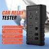 12V/24V Automatic Relay Tester with Type-C & Battery Power - Test NO/NC 4Pin/5Pin Relays