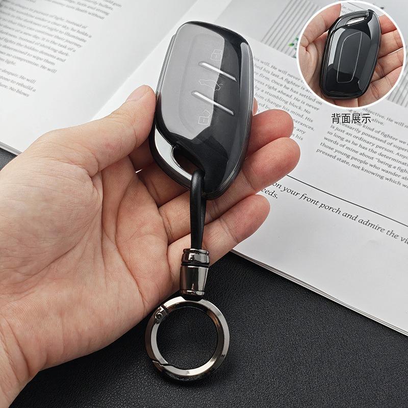 Transparent Car Key Fob Cover TPU Protector Case for MG 4 2023 Mg4 Ev MG HS GT ZS EV ZX MG5 MG6 Roewe RX3 RX5 RX8 ERX5 I6 I5