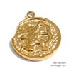 Yhpup Real Gold Plated 12 Constellation Metal Diy Charms For Jewelry Making Bulk Stainless Steel Charm Pendant Accessories
