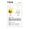 Twisted Egg Shape Parrot Nest Bite Resistant Universal Bird Nest With Cotton Pad