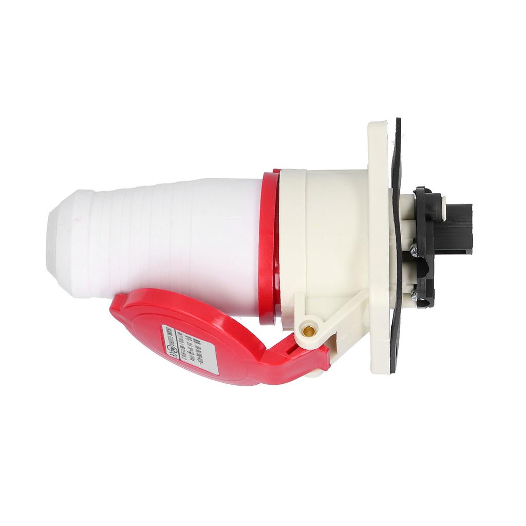 Fișă de alimentare cu 4 pini 3 faze Impermeabilă Set conector soclu cu montare ascunsă 380V415V 16A 3P+E