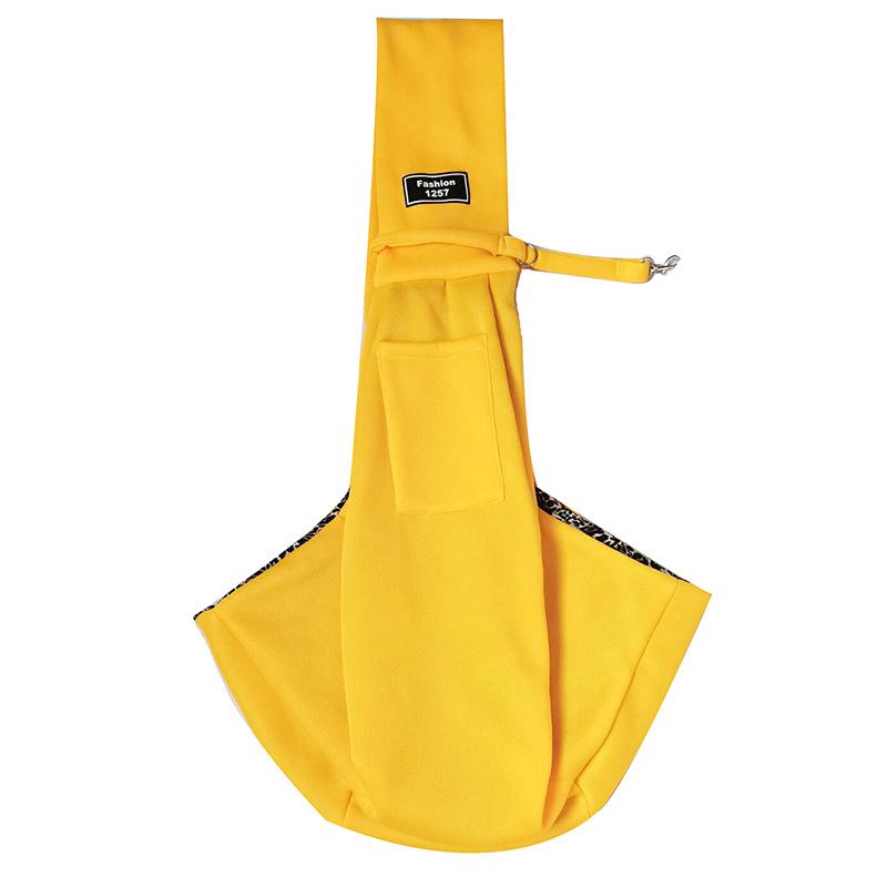 Foldable Cat & Dog Crossbody Backpack - Large Capacity, Portable & Single Shoulder Design for Outings