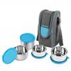 Stainless Steel Leakproof Lunch Box Set With Insulated Bag For Office School Travel Use – Compact Easy-To-Carry Tiffin With Multiple Sizes
