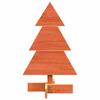Christmas Tree for Decorating Wax Brown 60 Cm Solid Wood Pine