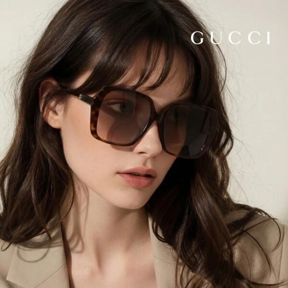 

[Gucci] Sunglasses GG0533SA 002 Square Horn-rimmed UV Protection Women s GG0533SA 002_I [56]