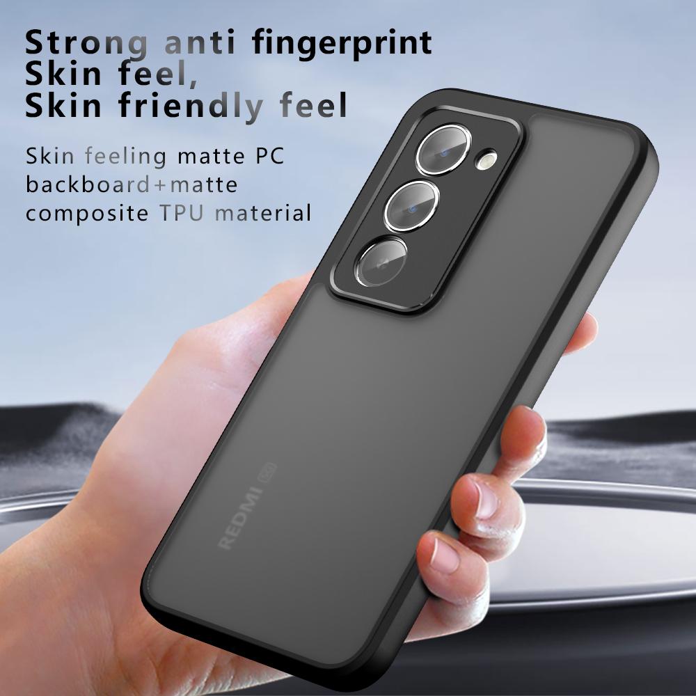 Cover for Redmi 15 Global Version (169mm) Case Ultra Thin Matte Translucent & Clear Full Protection Funda Capa
