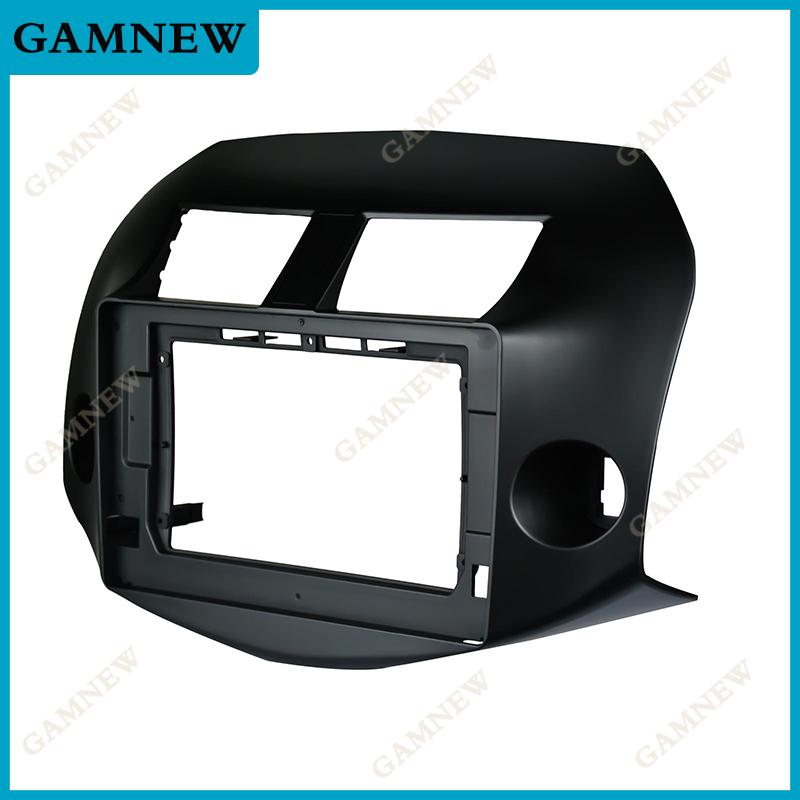 2 Din 10.1inch  Car DVD Frame Audio Fitting Adaptor Dash Trim Kits Facia Panel For Toyota RAV4 2007-2012 Double Din Radio Player