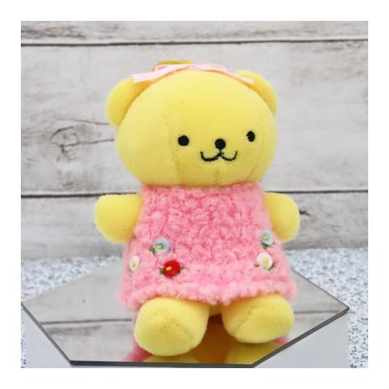 Shinada Stuffed Toy Hana-chan Bear (S) All 5 Types Set