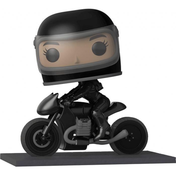 Funko Pop! Wrinkled: The Batman- Selina Kyle &; Motorcycle