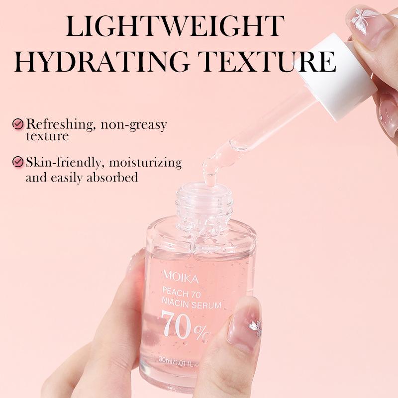 Pfirsich 70 Pfirsich Niacinamid Aufhellendes & Feuchtigkeitsspendendes Serum