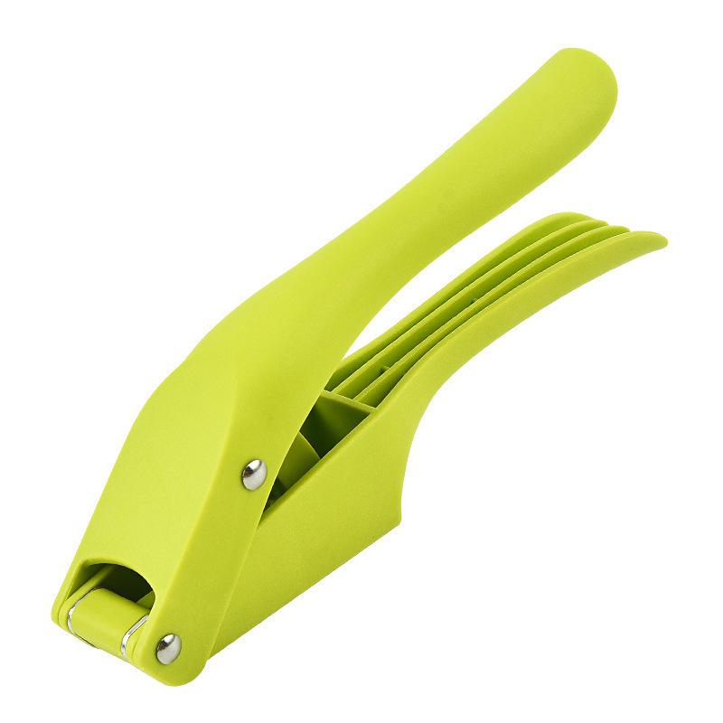 

In Stock: 2-in-1 Kitchen Garlic Press & Slicer - Home Use Mincer & Chopper