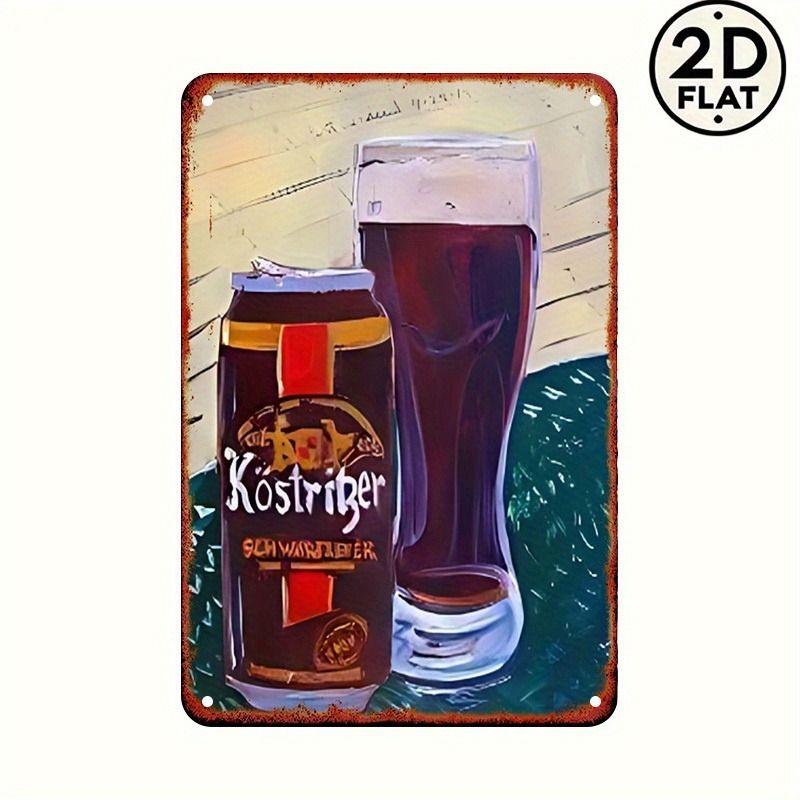 Vintage Drinks Wall Poster Metal Tin Sign 20x30cm