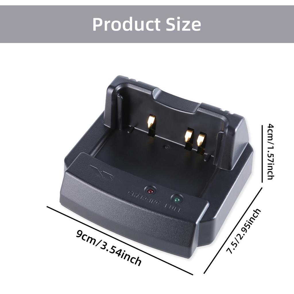 Handheld Radio Battery Charger Charging Dock for VX-8GR VX-8DR FT-1DR FT-1XDR FT-2DR FT-3DR Desktop Charger