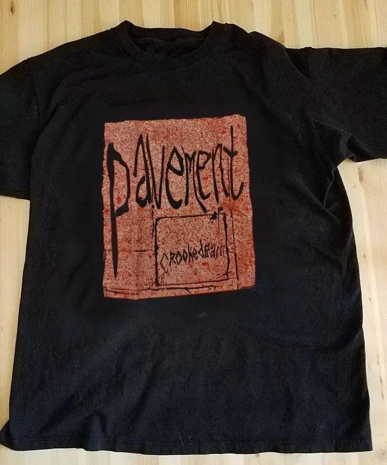 Pavement Black T-Shirt Cotton Full Size Unisex S-5XL Unisex T-Shirt S