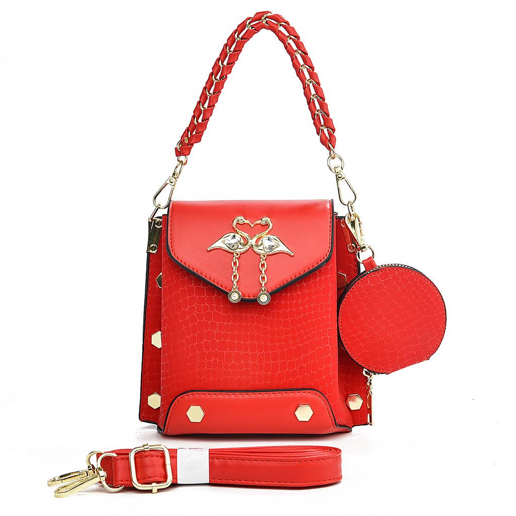 Versatile small square bag fashionable exquisite handbag new temperament atmospheric shoulder messenger bag