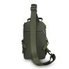 Casual Multi Pockets Men Chest Bag Shoulder Bag Multifunction Sports Message Bag Solid Color Cloth Crossbody Bag Travel