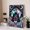 Disney 5D DIY Diamond Painting Evil Queen Dark Neon Tarot Style Illustration Full Round Diamond Mosaic Cartoon Dog Embroidery Art Painting Home Decor