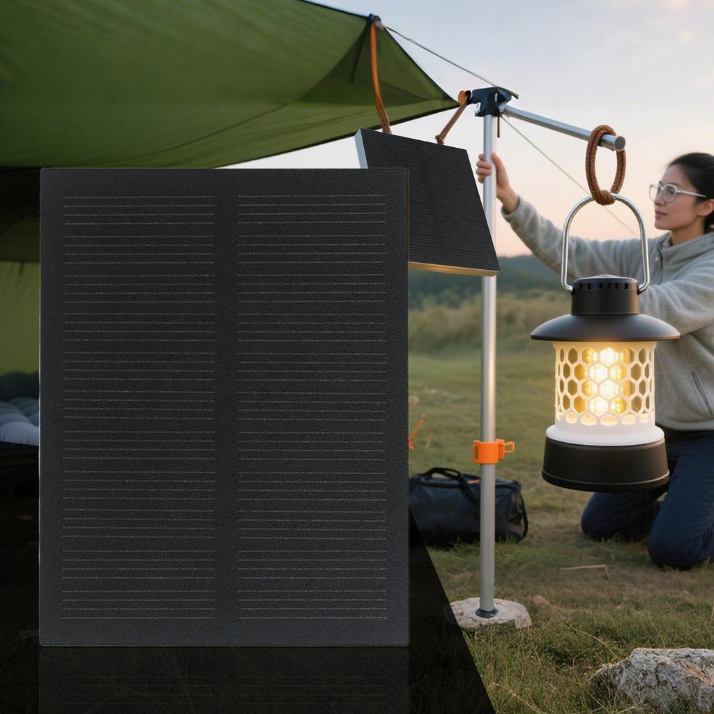 Small Solar Panels 5-Piece 5.5v Tiny Solar Panel Photovoltaic Cells High Efficiency Generator Charging Station For Travel