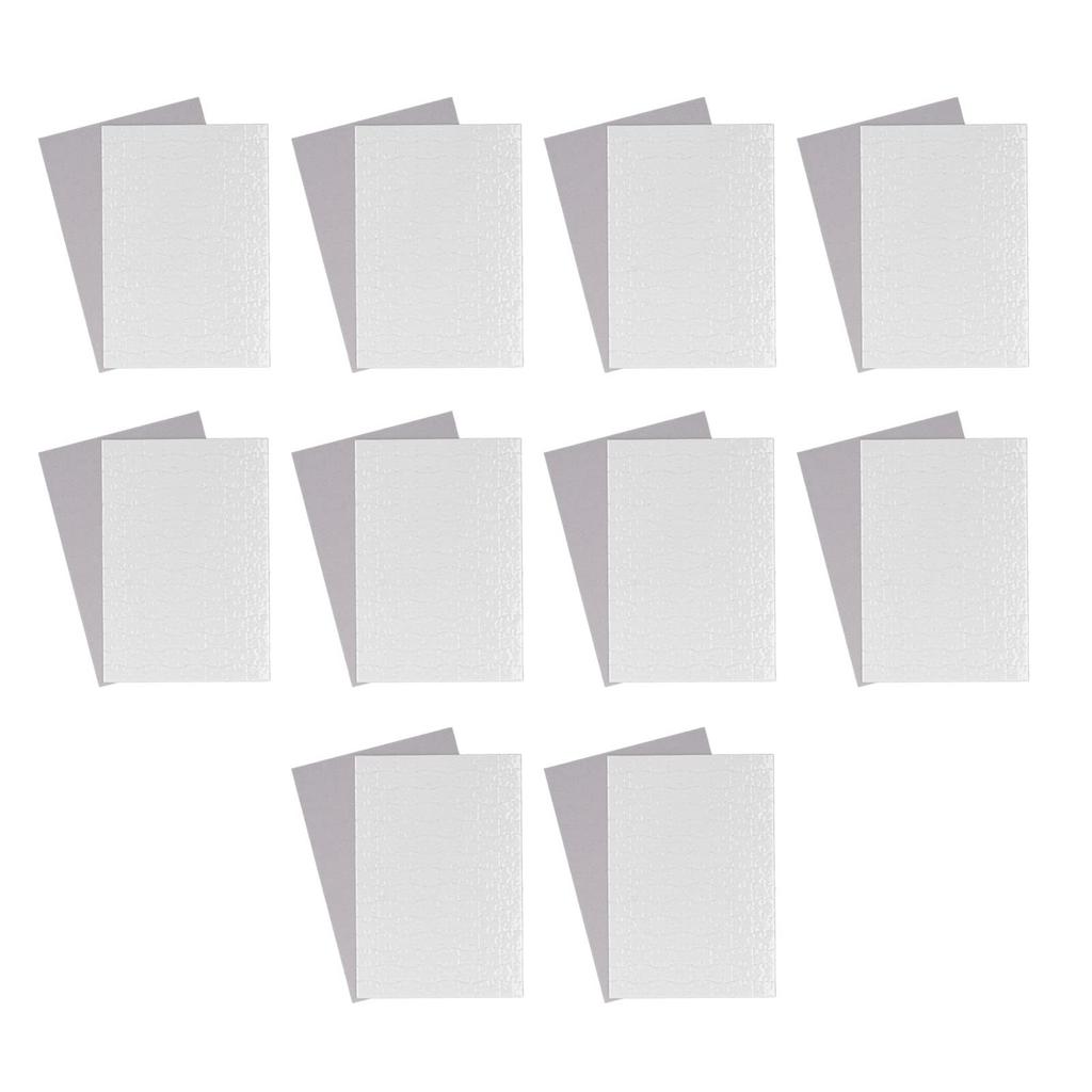 Printable DIY Blank Jigsaw Puzzles, White, Transfer Puzzles, Craft, Dye-Sublimation Heat Transfer, A4 Size, 20cm x 29cm, 120 Piece Kit, 10 Sets