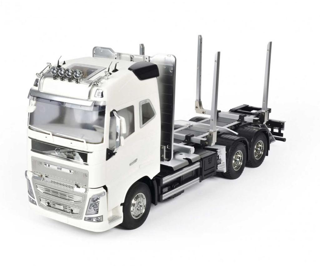 Tamiya 1/14 RC Big Truck Volvo FH16 Globetrotter 750 6x4 Timber Truck Assembly Kit (Electric RC Truck)
