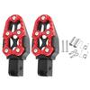 Dirt Bike Foot Pegs Footpegs Pedals For Pit Dirt Bike Electric Bikes Aluminium Alloy Motorcycle Pedals Universal CNC