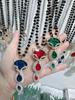 Elegant Cat's Eye Fox Pendant Necklace: Autumn/Winter Stylish Sweater Chain for Women