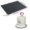 Stampi in Silicone Tronchetto di Natale per Cottura Fondant Mousse Dessert Cioccolato Morbido Decorazioni Pasticceria Strumento