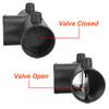 60 /75mm Y T Car Heater Air Vent Ducting Piece Exhaust Connector Dual Closable Open Regulatin For Webasto Diesel Parking Heate