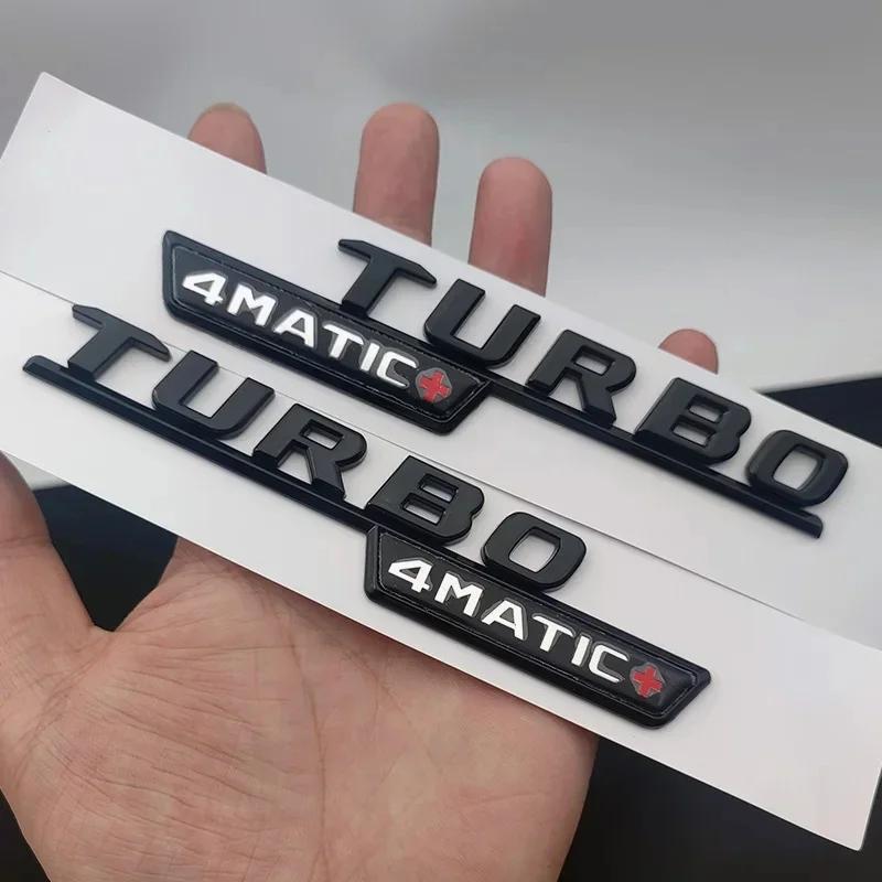 3D Letters CLA 45 S ABS Emblem TURBO 4matic for  Benz AMG Car Fender Trunk C117 C118 CLA45S Sticker Auto Accessories