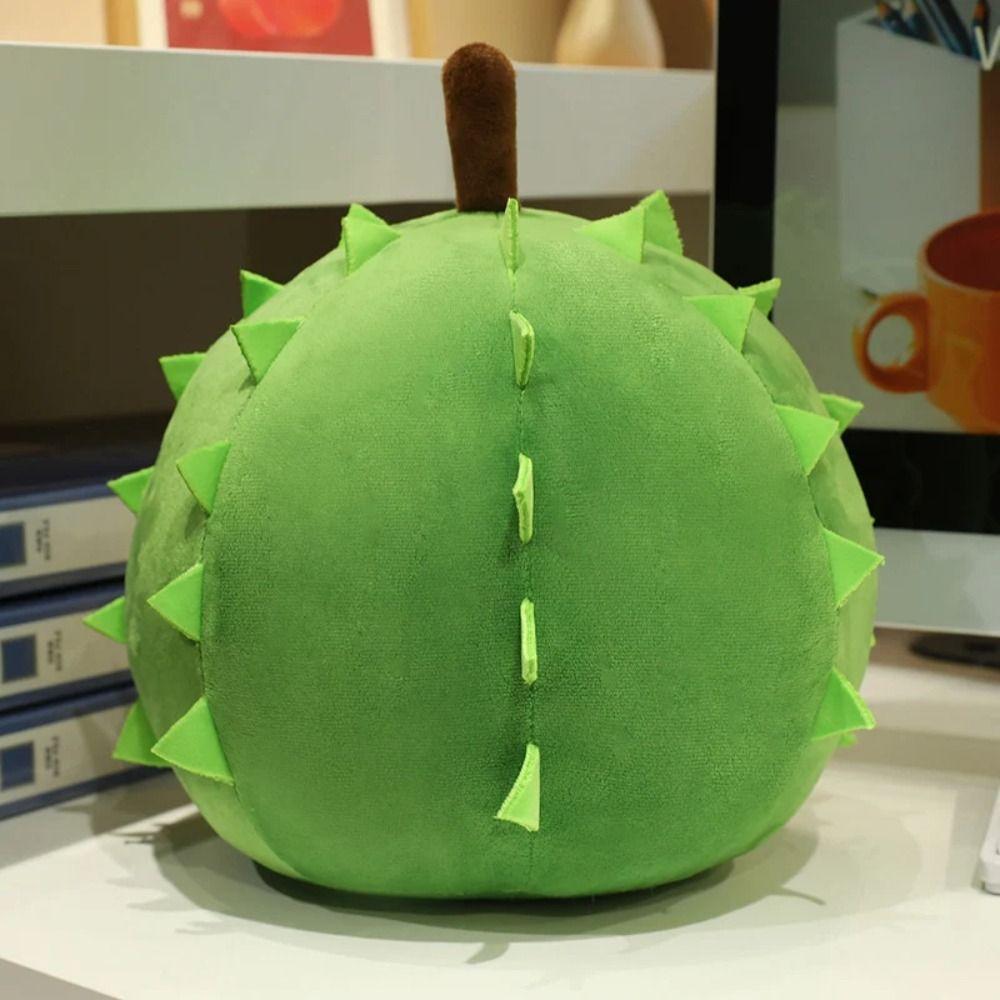 Fluffy Emote Durian Plush Toys Soft Stuffed Durian Toys  Kids Holiday Gifts