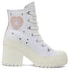 Converse Chuck 70 Wygodne Wysokie Płócienne Buty Damskie sneakersy Białe A10303C