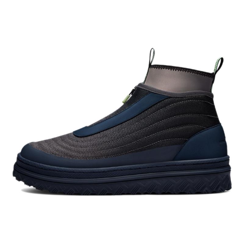 Paria FARZANEH x Converse Cons Pro Leather X2 Tech Non-slip and Abrasion Resistant High-Top Board Shoes Unisex Black and Blue