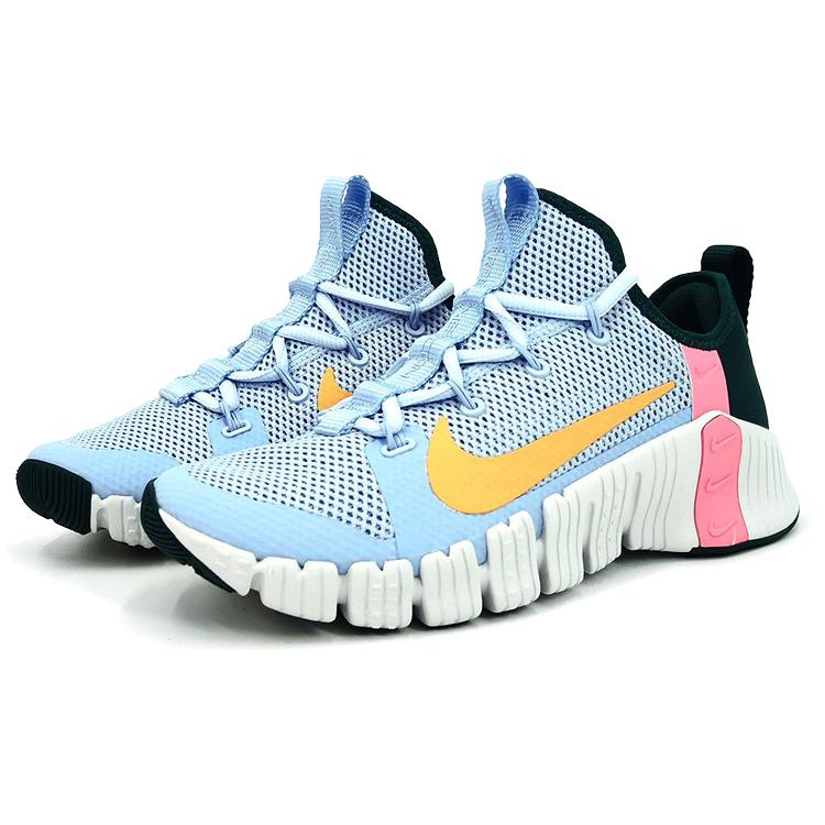 Nuevo Nike Free Metcon 3 Marino Claro Mujer CJ6314-564