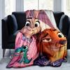 1 ks, Zootopia Filmové Postavy Deka na Zahřátí Domácí Dekorace, Potah na Pohovku, Venkovní Deka, Dárek pro Přátele, Flanelová Deka Perfektní do Postele