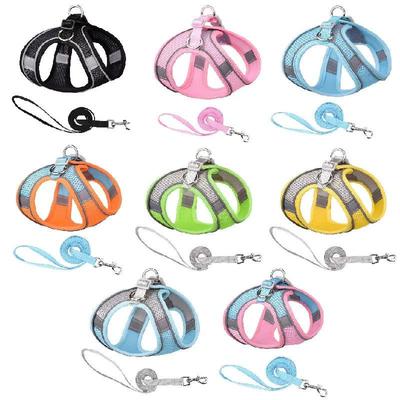 Stylish Double Layer Mesh Harness for Small To Medium Dogs - Breathable & Comfortable
