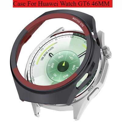 Protective Case For Huawei Watch GT6 46MM Space Exploration Smartwatch Screen Protector Hollow Shell Protection Cover